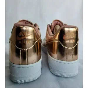 Nike | Shoes | 25 Mens Nike Air Force One Af1 Bronze White  display picture 2